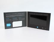 ভিআইএফ মুক্ত নমুনা 7 ইঞ্চি ভিডিও গ্রিটিং কার্ড, প্রচারমূলক কার্যক্রমের জন্য LCD ভিডিও ব্যবসা কার্ড