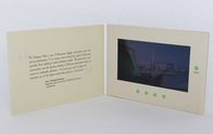 হস্তনির্মিত Bespoke LCD ভিডিও ব্রোশার কার্ড, 2 জি / 4 জি / 8 জি এলসিডি ভিডিও মেলার